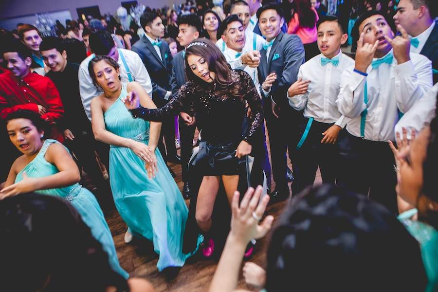 The Quinceanera Is having a Blast