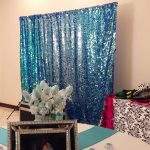 Photo Booth Backdrop Turquoise