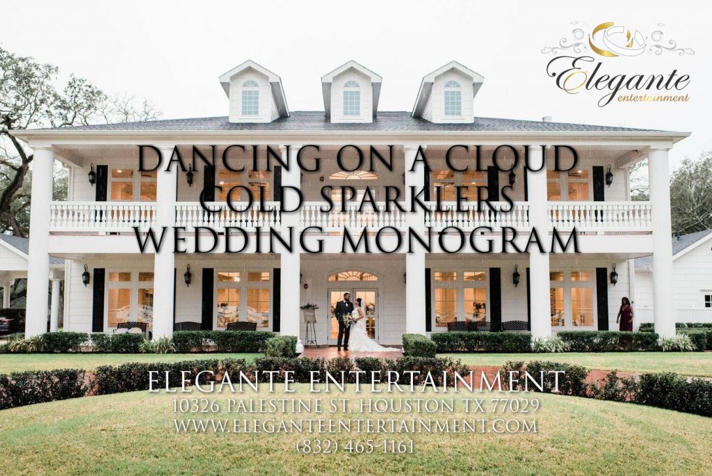 DJs Near Angleton TX Amazing Cold Sparklers, Dancing on a Cloud, and Monogram at the Springs in Angleton Tx - Magnolia Manor in 4K