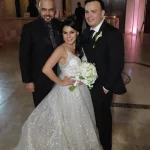 DJ in Houston Bride and Groom at the Bell Tower